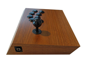 Continue9 - Wood Arcade stick - Ps3/PC - RetroAsia - 5