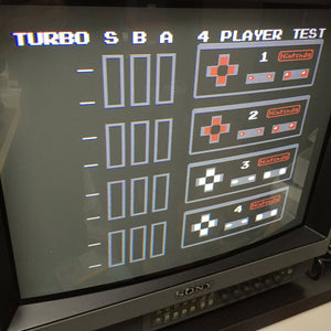 SHARP Twin Famicom set (AN-505-BK) with NESRGB kit and NES converter