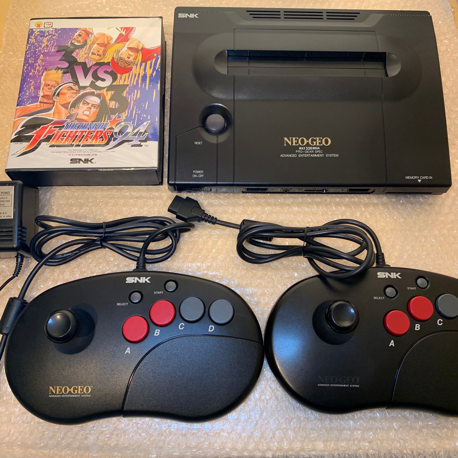 NeoGeo AES System - Universe bios / RGB fix