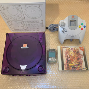 Clear Purple Dreamcast set with DCDigital (DCHDMI) kit - Region Free