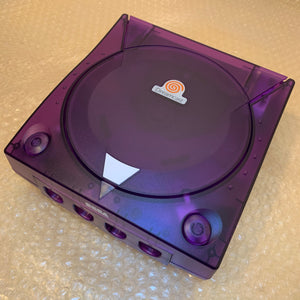 Clear Purple Dreamcast set with DCDigital (DCHDMI) kit - Region Free