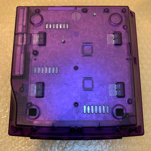 Clear Purple Dreamcast set with DCDigital (DCHDMI) kit - Region Free