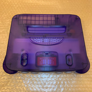 Midnight Blue Nintendo 64 set with ULTRA HDMI kit - compatible with JP and US games