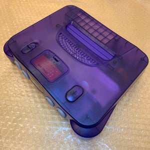Midnight Blue Nintendo 64 set with ULTRA HDMI kit - compatible with JP and US games