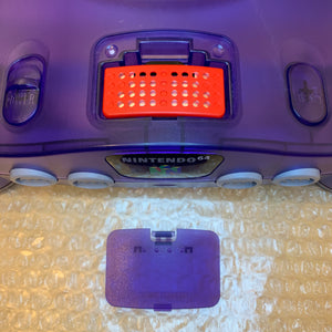 Midnight Blue Nintendo 64 set with ULTRA HDMI kit - compatible with JP and US games