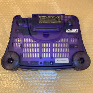 Midnight Blue Nintendo 64 set with ULTRA HDMI kit - compatible with JP and US games