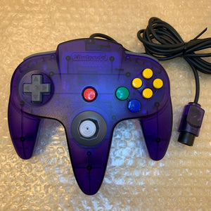 Midnight Blue Nintendo 64 set with ULTRA HDMI kit - compatible with JP and US games