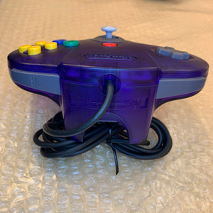 Midnight Blue Nintendo 64 set with ULTRA HDMI kit - compatible with JP and US games