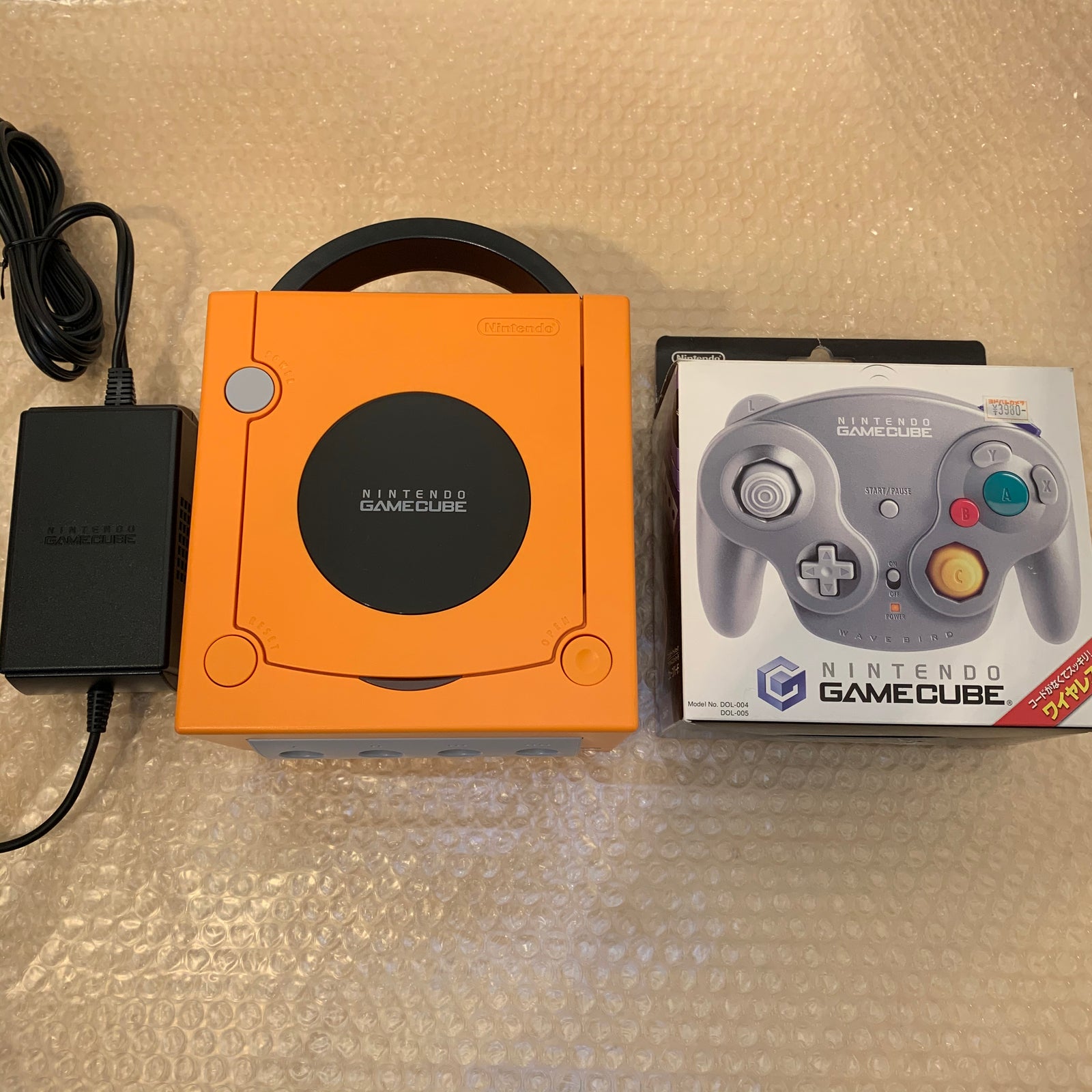 Gamecube with GC Loader set