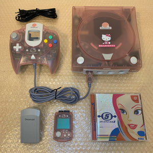 Hello Kitty Dreamcast set with DCDigital (DCHDMI) - Region Free