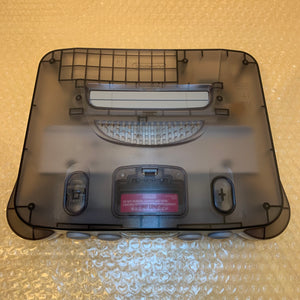 Jusco Clear Grey Nintendo 64 set with ULTRA HDMI kit - compatible with JP and US games