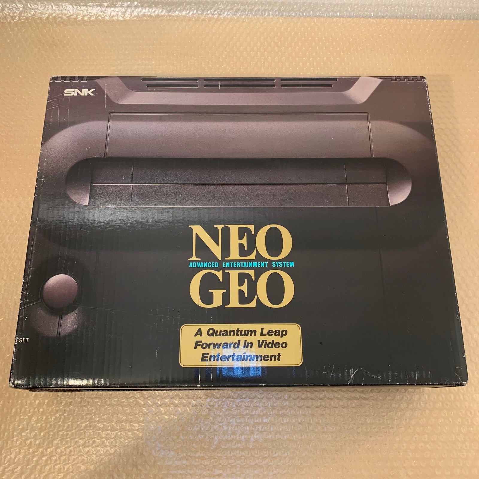 NeoGeo AES System set in box - Universe bios / RGB fix / FRAM Memory Card