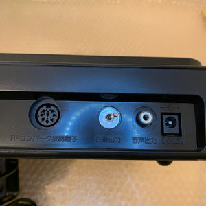 SHARP Twin Famicom set (AN-505-BK) with NESRGB kit and NES converter
