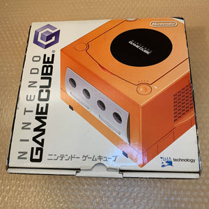 Gamecube in box with GC Loader and Pokemon Faceplate