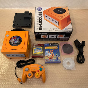Gamecube with GC Dual (HDMI + RGB) , GameBoy Player and Pokemon Faceplate - Region Free