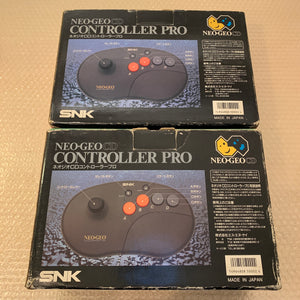 Boxed NeoGeo CD System with SD Loader and Pro Controllers