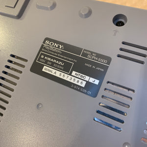 Boxed PS1 set with PS1 Digital and X Station