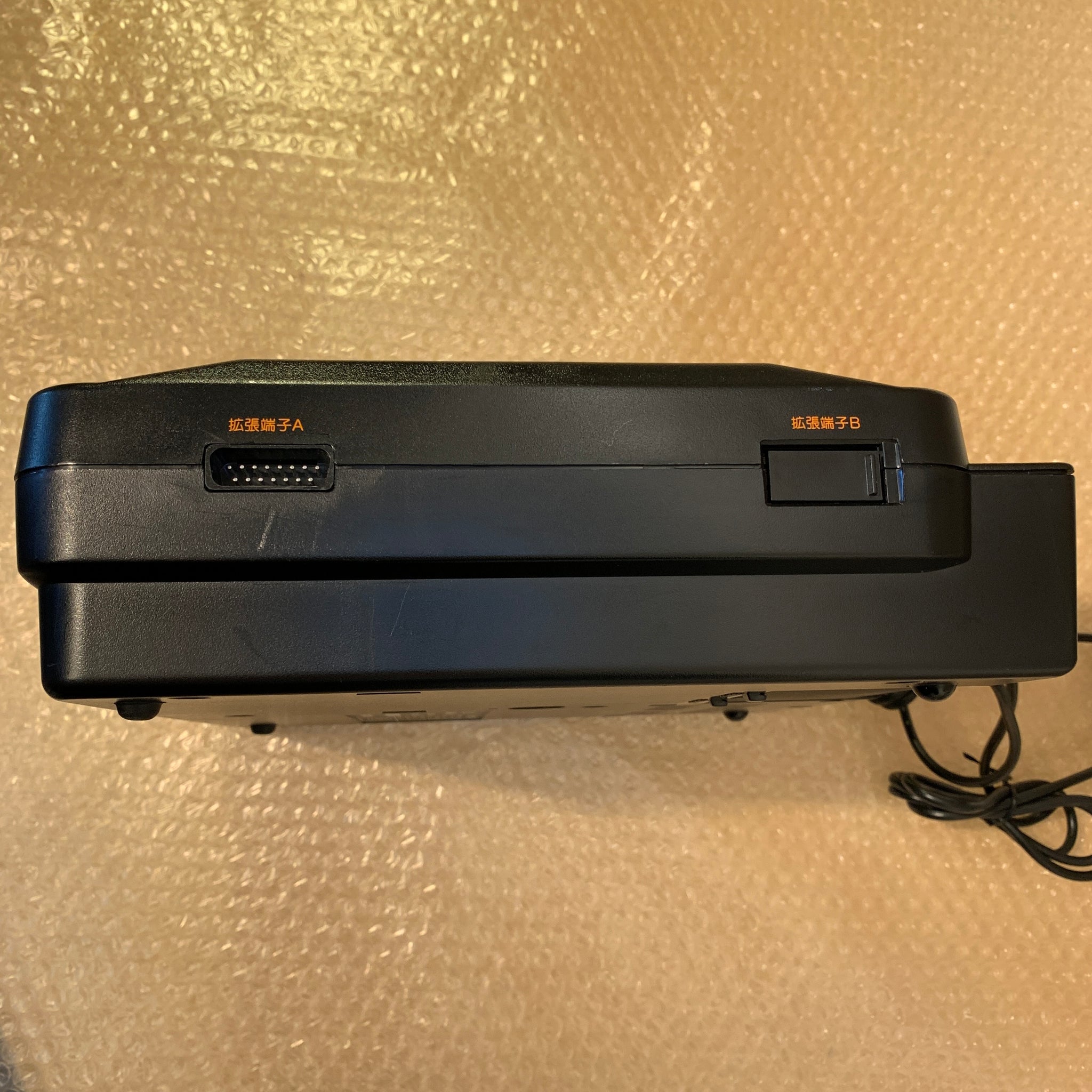 SHARP Twin Famicom set (AN-505-BK) with NESRGB kit and NES