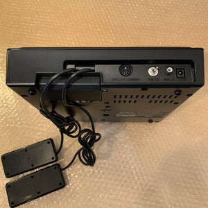 SHARP Twin Famicom set (AN-505-BK) with NESRGB kit and NES converter