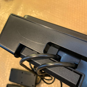 SHARP Twin Famicom set (AN-505-BK) with NESRGB kit and NES converter