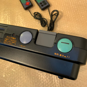 SHARP Twin Famicom set (AN-505-BK) with NESRGB kit and NES converter