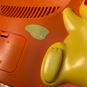 Pikachu Orange Nintendo 64 set with ULTRA HDMI (HW2 with RGB) kit - compatible with JP and US games
