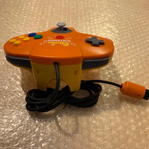 Pikachu Orange Nintendo 64 set with ULTRA HDMI (HW2 with RGB) kit - compatible with JP and US games