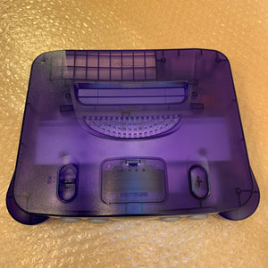 Midnight Blue Nintendo 64 set with ULTRA HDMI (HW2 with RGB) kit - compatible with JP and US games
