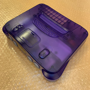Midnight Blue Nintendo 64 set with ULTRA HDMI (HW2 with RGB) kit - compatible with JP and US games