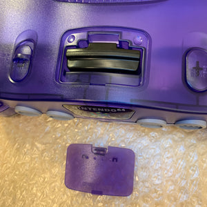 Midnight Blue Nintendo 64 set with ULTRA HDMI (HW2 with RGB) kit - compatible with JP and US games