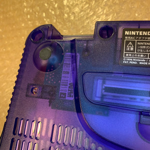 Midnight Blue Nintendo 64 set with ULTRA HDMI (HW2 with RGB) kit - compatible with JP and US games