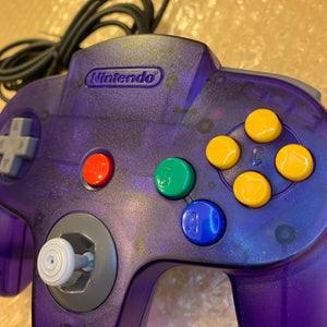 Midnight Blue Nintendo 64 set with ULTRA HDMI (HW2 with RGB) kit - compatible with JP and US games