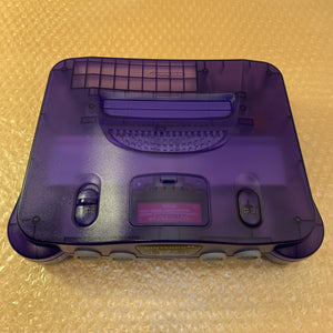 Midnight Blue Nintendo 64 set with ULTRA HDMI (HW2 with RGB) kit - compatible with JP and US games