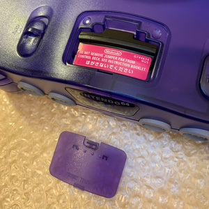 Midnight Blue Nintendo 64 set with ULTRA HDMI (HW2 with RGB) kit - compatible with JP and US games