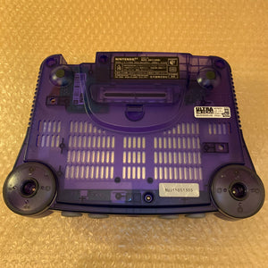 Midnight Blue Nintendo 64 set with ULTRA HDMI (HW2 with RGB) kit - compatible with JP and US games