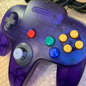 Midnight Blue Nintendo 64 set with ULTRA HDMI (HW2 with RGB) kit - compatible with JP and US games