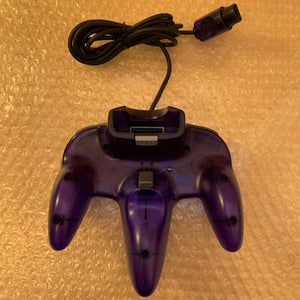 Midnight Blue Nintendo 64 set with ULTRA HDMI (HW2 with RGB) kit - compatible with JP and US games