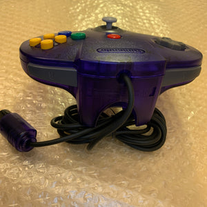 Midnight Blue Nintendo 64 set with ULTRA HDMI (HW2 with RGB) kit - compatible with JP and US games