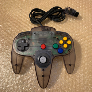 Jusco Clear Grey Nintendo 64 set with ULTRA HDMI (HW2 with RGB) kit - compatible with JP and US games