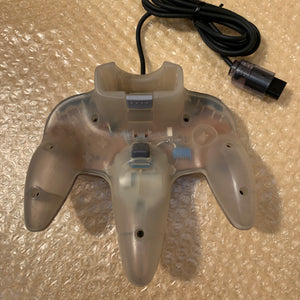 Jusco Clear Grey Nintendo 64 set with ULTRA HDMI (HW2 with RGB) kit - compatible with JP and US games