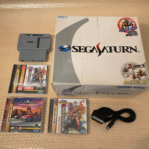 Boxed Derby Stallion Skeleton Sega Saturn set - Region Free + FRAM Memory