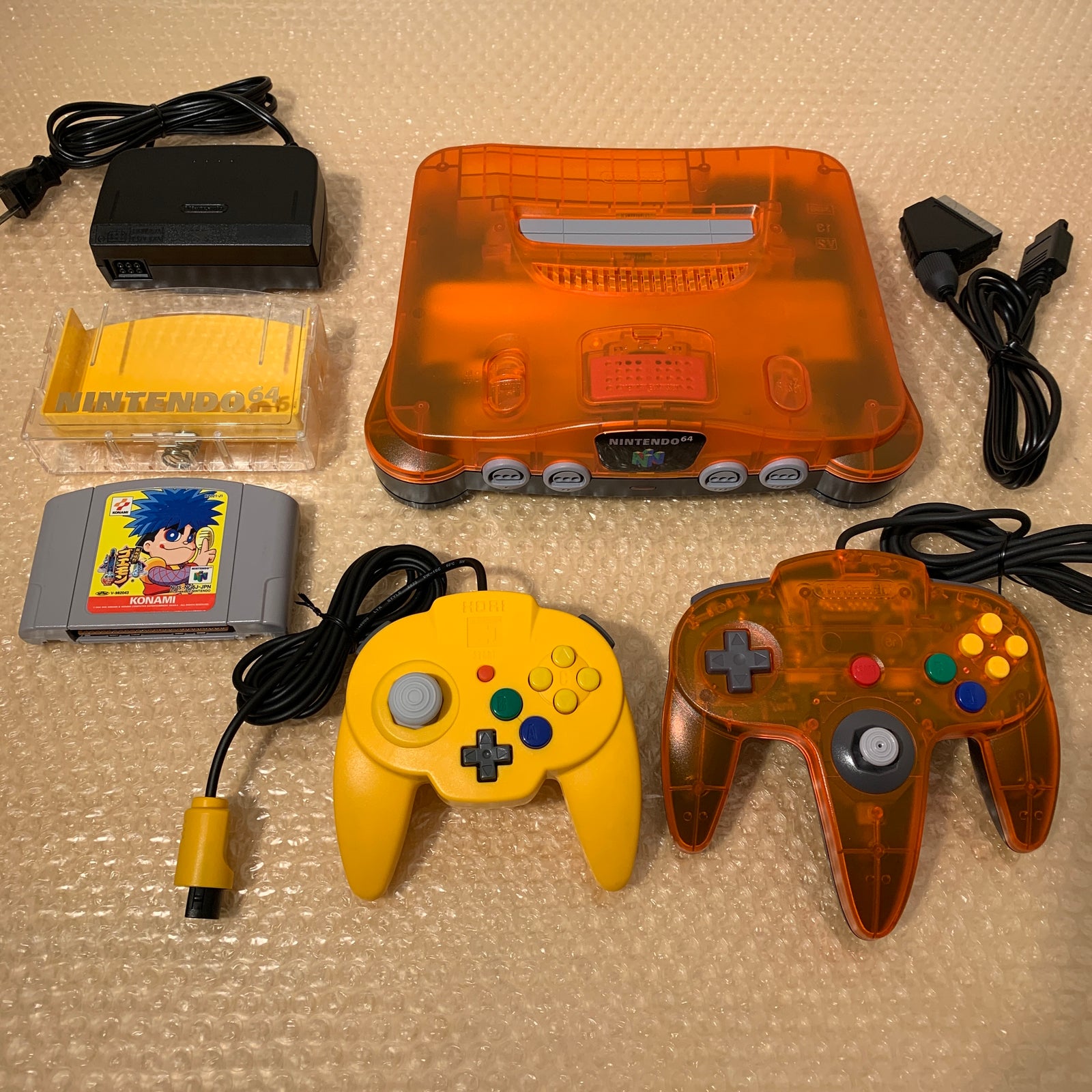 Daiei Hawks Nintendo 64 set with N64Digital kit - compatible with JP and US games