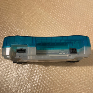 Clear blue Nintendo 64 set with N64Digital kit - compatible with JP and US games