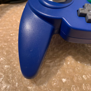 Clear blue Nintendo 64 set with N64Digital kit - compatible with JP and US games