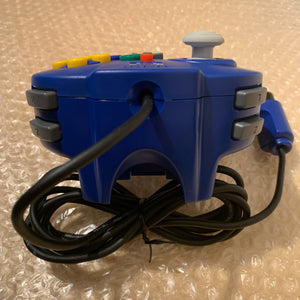 Clear blue Nintendo 64 set with N64Digital kit - compatible with JP and US games