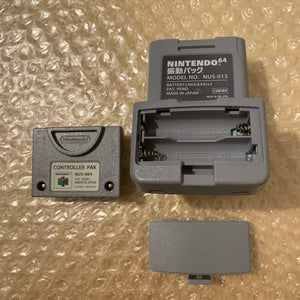 Clear blue Nintendo 64 set with N64Digital kit - compatible with JP and US games