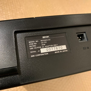 Boxed NeoGeo CD System with SD Loader + FRAM Memory