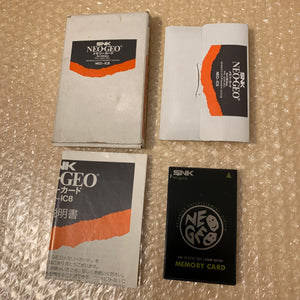 NeoGeo AES System set in box - Universe bios / RGB fix / FRAM Memory Card