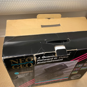 NeoGeo AES System set in box - Universe bios / RGB fix / FRAM Memory Card