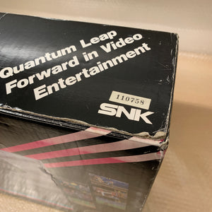NeoGeo AES System set in box - Universe bios / RGB fix / FRAM Memory Card